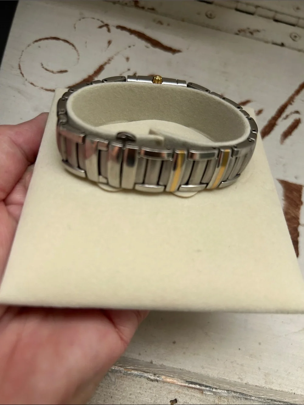Maurice Lacroix Two-Tone Bracelet Watch in Silver & Gold made in Switzerland